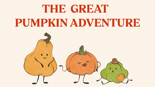Three Illustrated Pumkins
